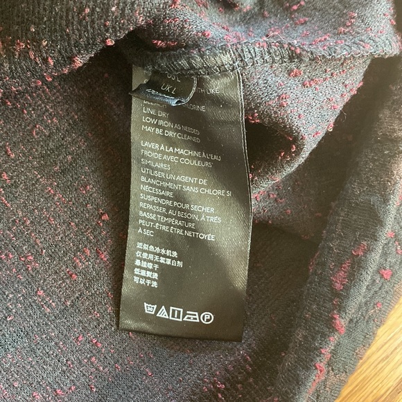 FREE PEOPLE NWT. Sunset Mini Dress in Black Combo. NWT. Size L - Picture 11 of 16